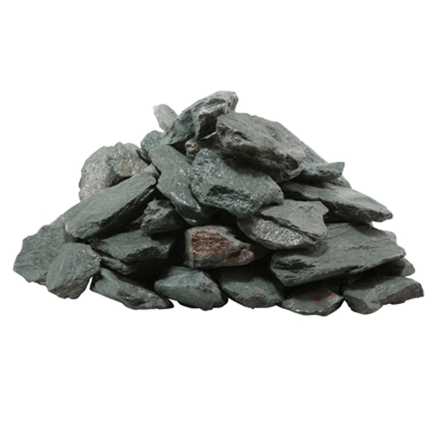 Green Slate Chippings 40mm Bulk Bag