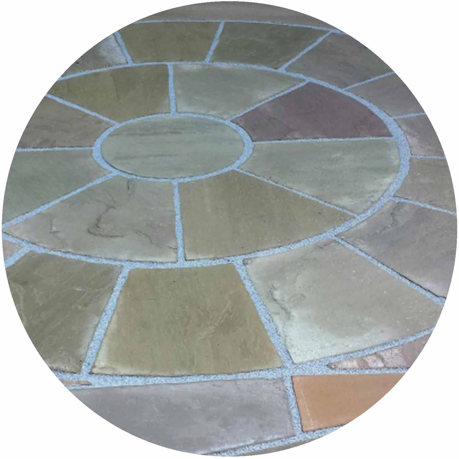 Raj Blend Sandstone Circle