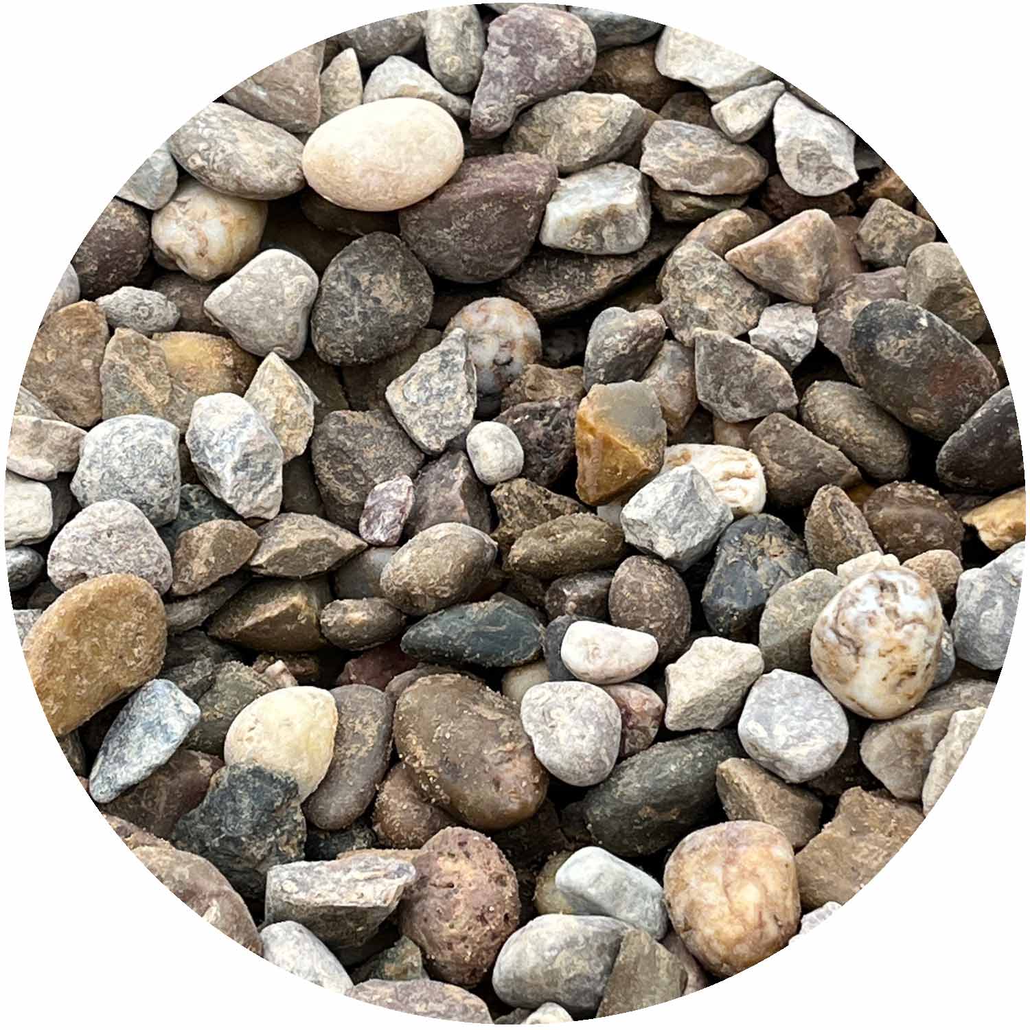 Round Pebble 20mm Bulk Bag