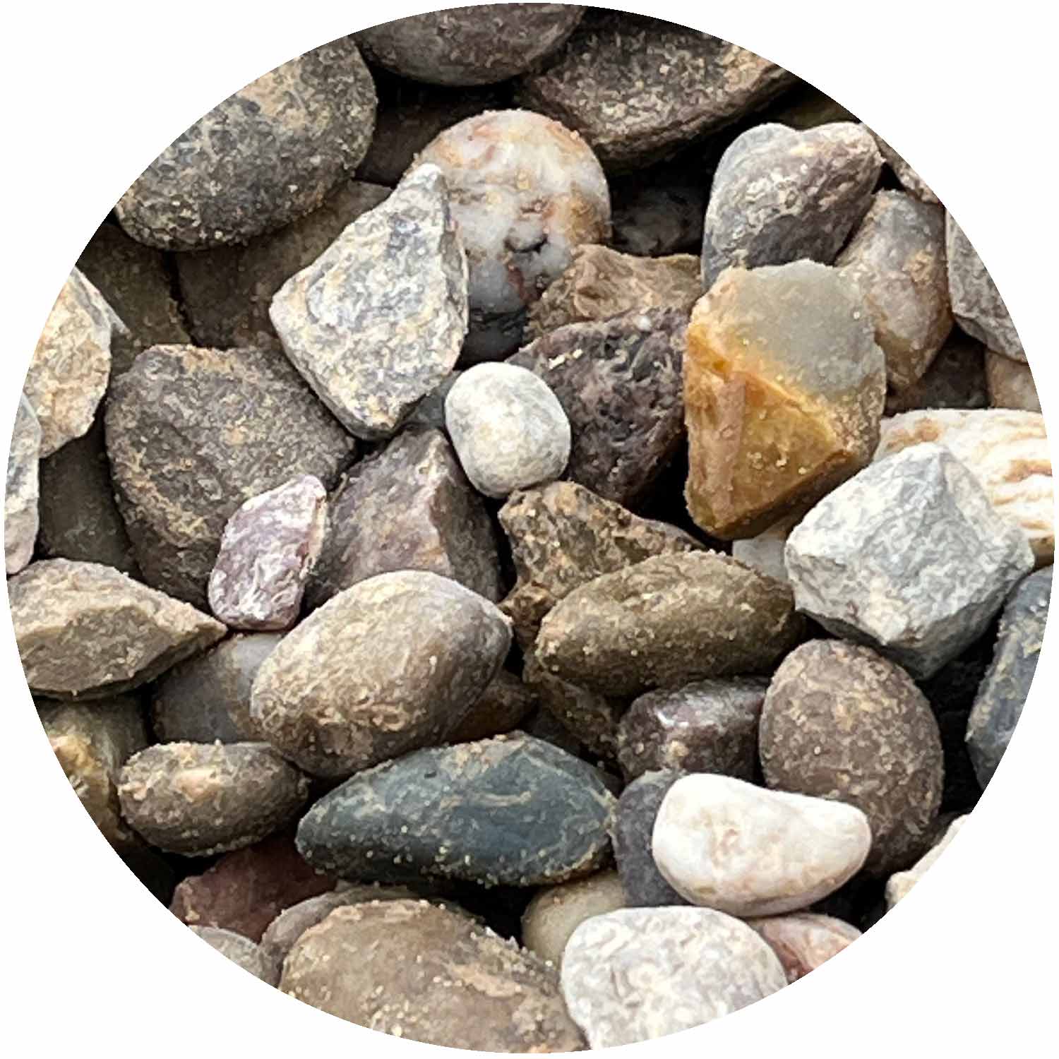 Round Pebble 20mm Bulk Bag