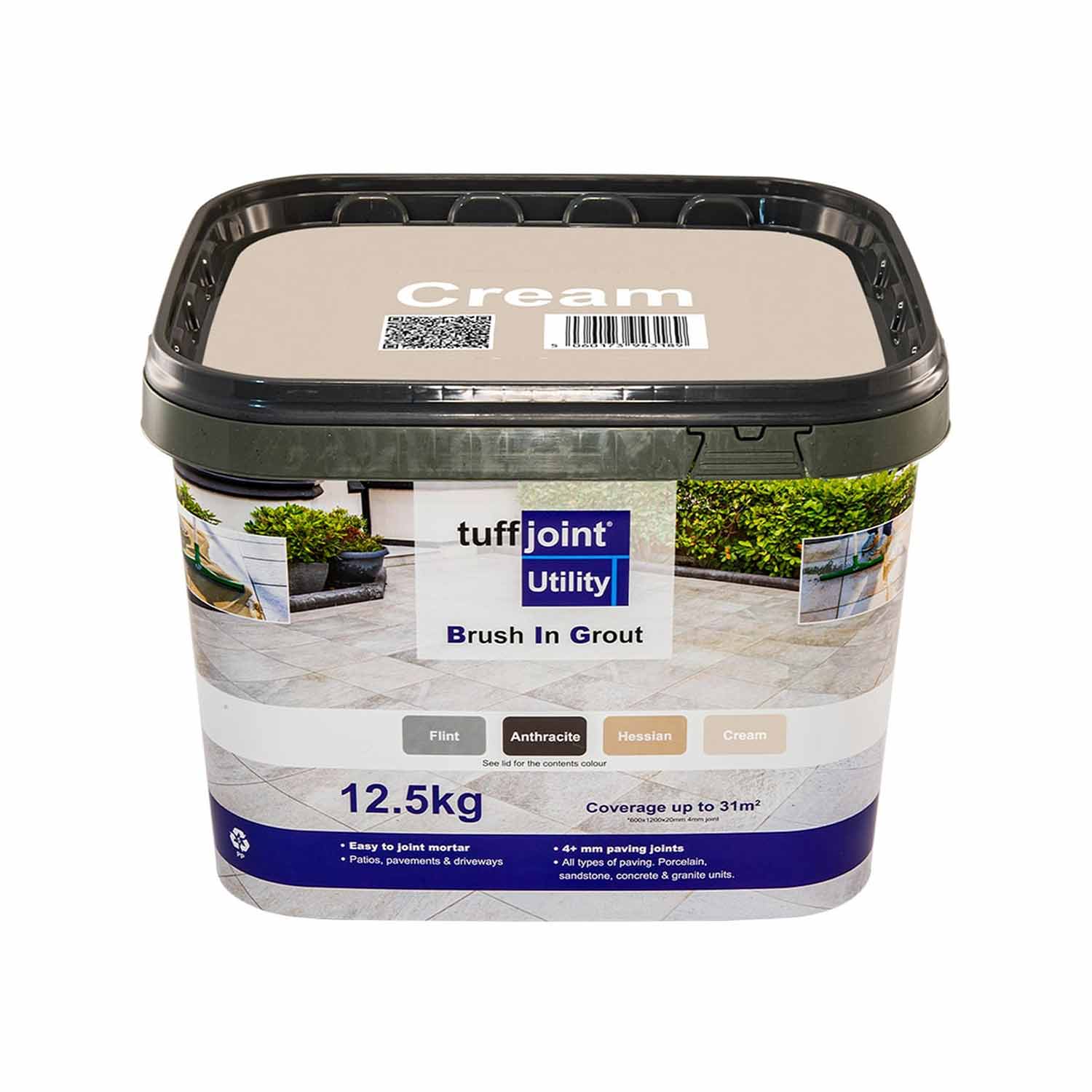 Tuffjoint Utility Jointing Mortar Cream 12.5kg