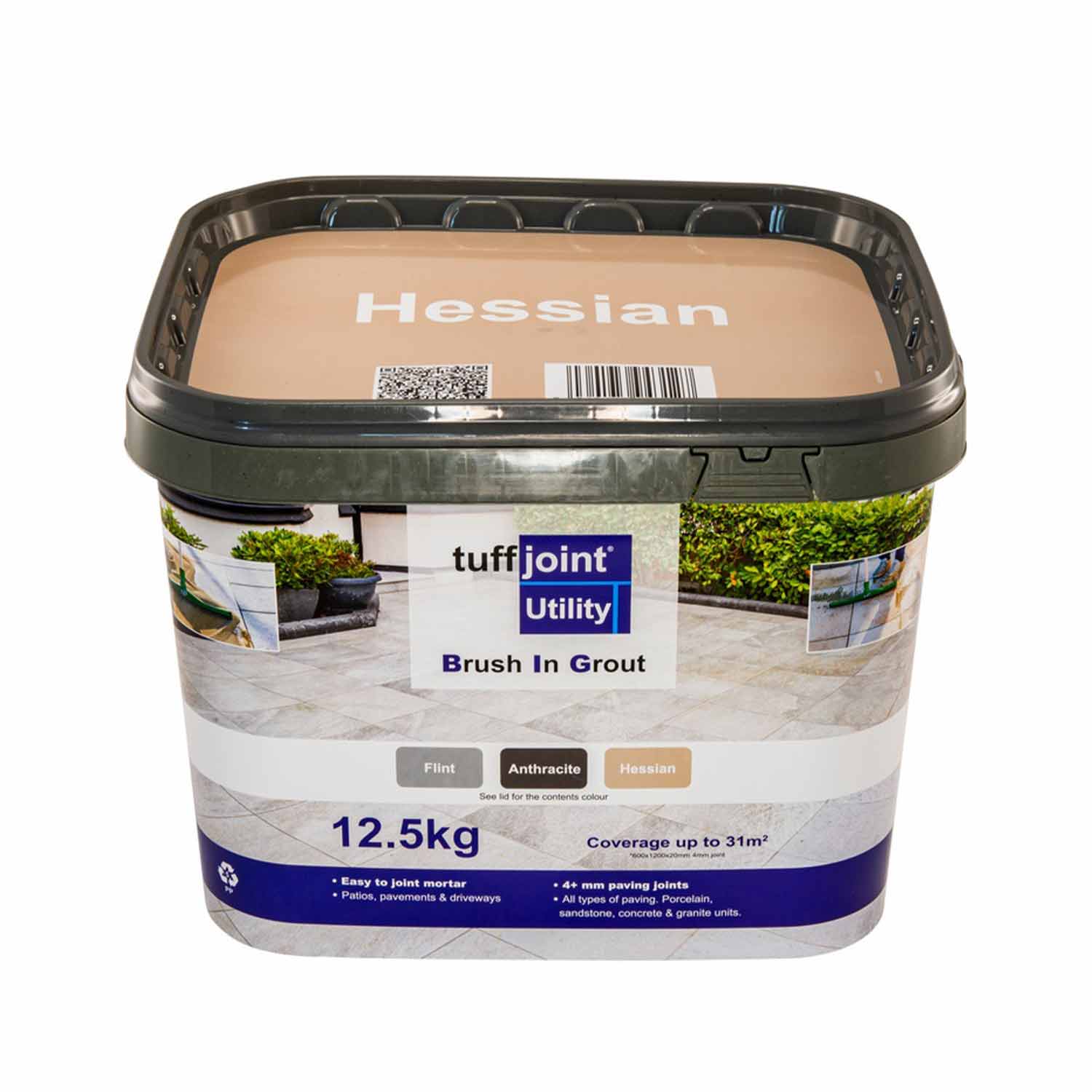 Tuffjoint Utility Jointing Mortar Hessian 12.5kg