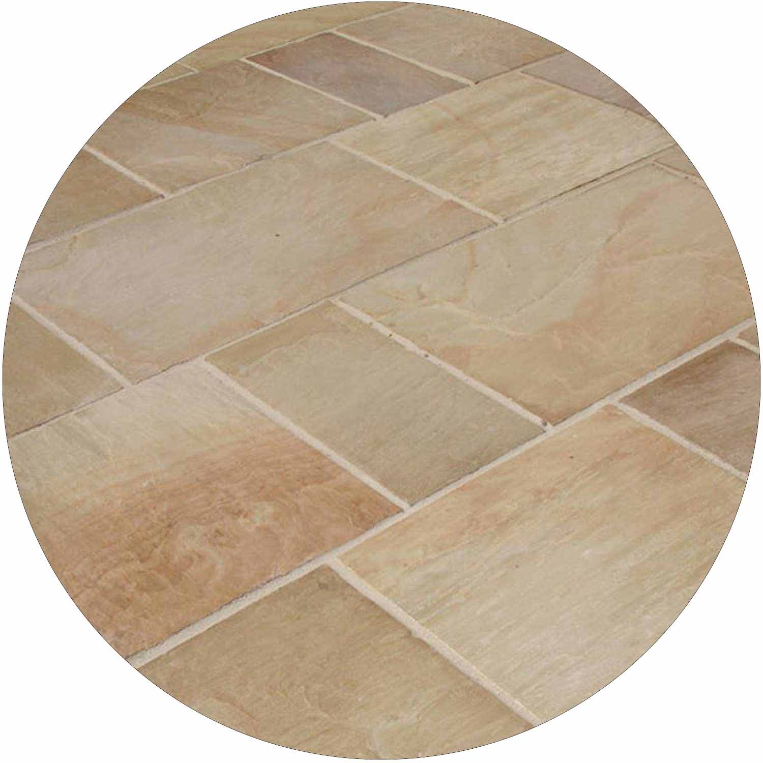 Camel Dust Sandstone Paving per 0.18 (600x300mm)