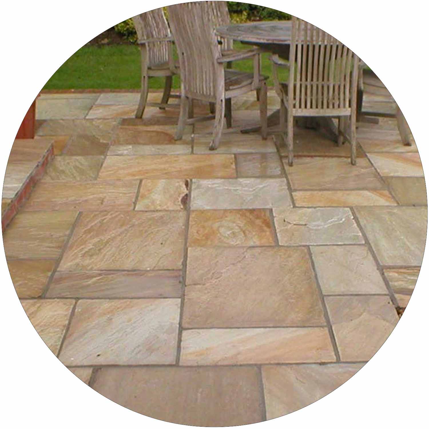 Rippon Buff Sandstone Paving per 0.18 (600x300mm)