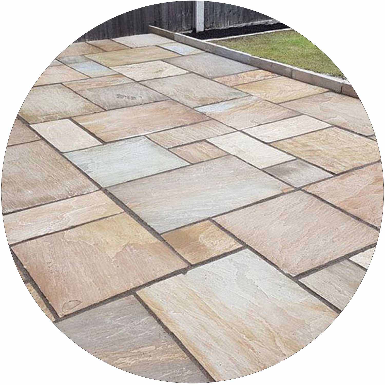 Rippon Buff Sandstone Paving per 0.18 (600x300mm)